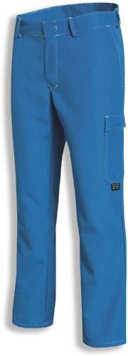 Arbeitshose uvex perfect acid blau, grau, kornblau 52