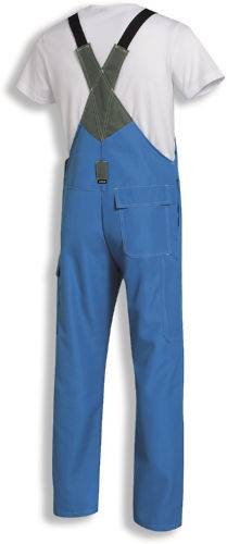 Latzhose uvex perfect acid blau, grau, kornblau 48, 50