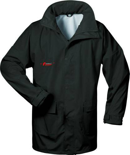 Stretch-Regenjacke LUND Gr.XL schwarz NORWAY
