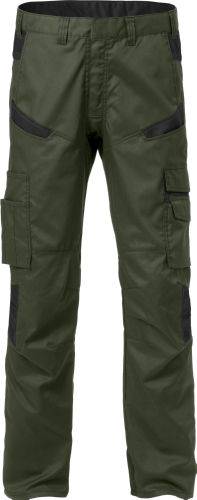 Fristads Bundhose 129484-796 Gr. C54 army grün/schwarz, 65% Poly/35% BW ca. 260