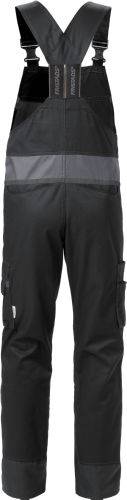 Fristads Latzhose 129486-996 Gr. C44 schwarz/grau, 65% Poly/35% BW ca. 260 g/m²