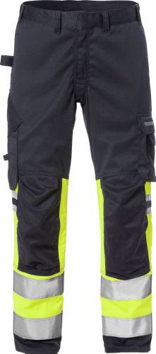FRISTADS 129518-171 Flamestat High Vis Stretchhose, Kl.1 2162 ATHF Gr.C62 Warns
