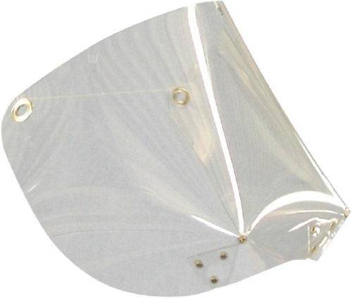 Schutzscheibe, Kat.II, für Helmhalterung, transparent, Cellulose-Acetat, 140g