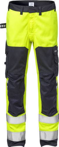 FRISTADS 129517-171 Flamestat High Vis Stretch-Hose, Kl.2 2161 ATHF Gr.C156 War