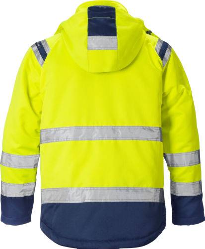 HI-VIS Winterjacke 119630-171 Gr. S gelb/marine, 100% Polyester ca. 255 g/m²