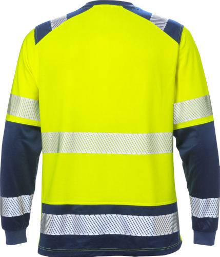 High Vis T-Shirt 129514-171 Gr. S Langarm, Kl. 2, 55% BW/45% Polyester