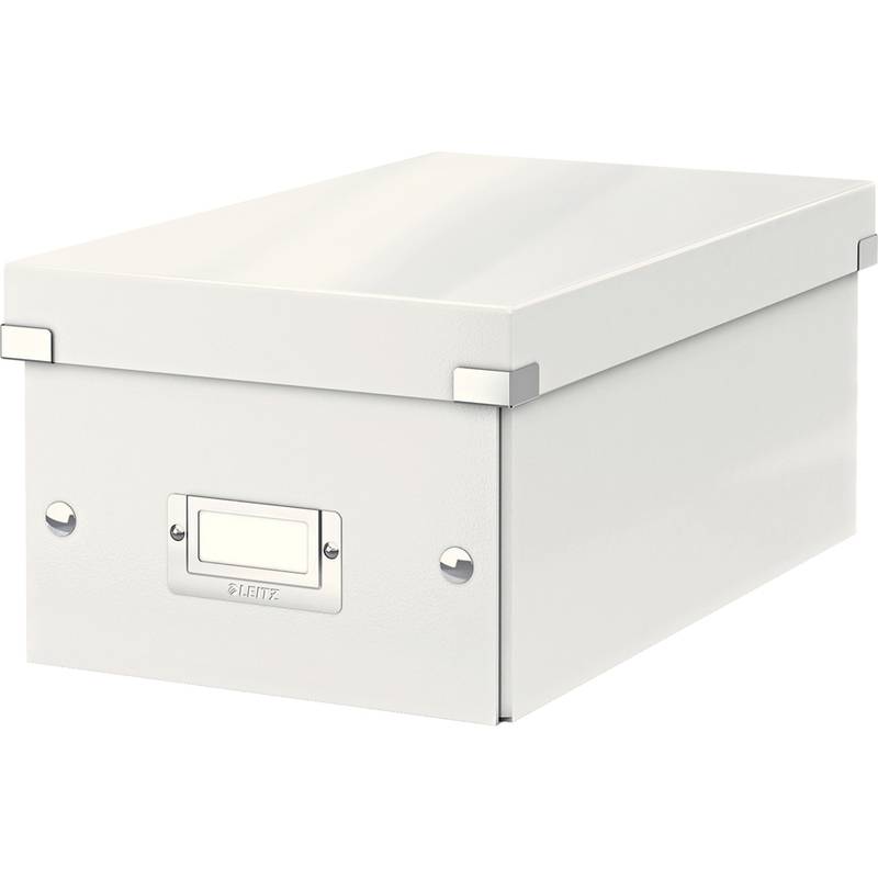 Leitz DVD Hülle 22 DVDs Laminierte Hartpappe Weiß 1 St. (B x H x T) 190 x 135 x 320 mm 6042-00-01
