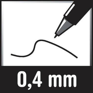 STABILO point® 88 88-51 Fineliner Blau 0.4 mm 1 St.