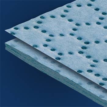 Cemsorb Bindemittel Öl Tücher blau Heavy zweilagig Karton mit 100 Tüchern