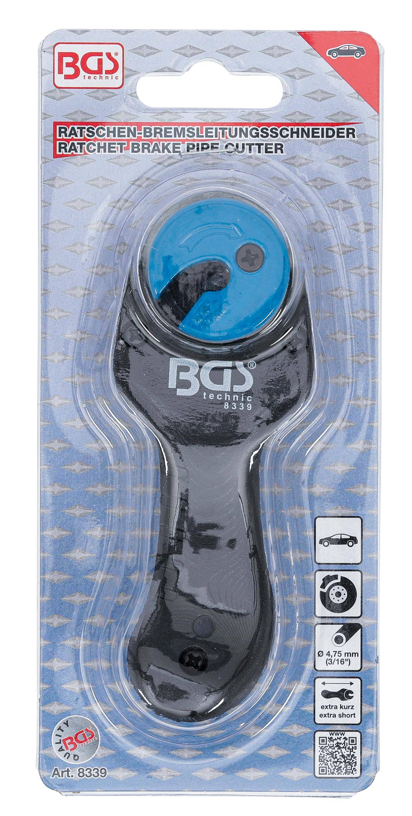 Ratschen-Bremsleitungsschneider 4,75 mm (3/16")