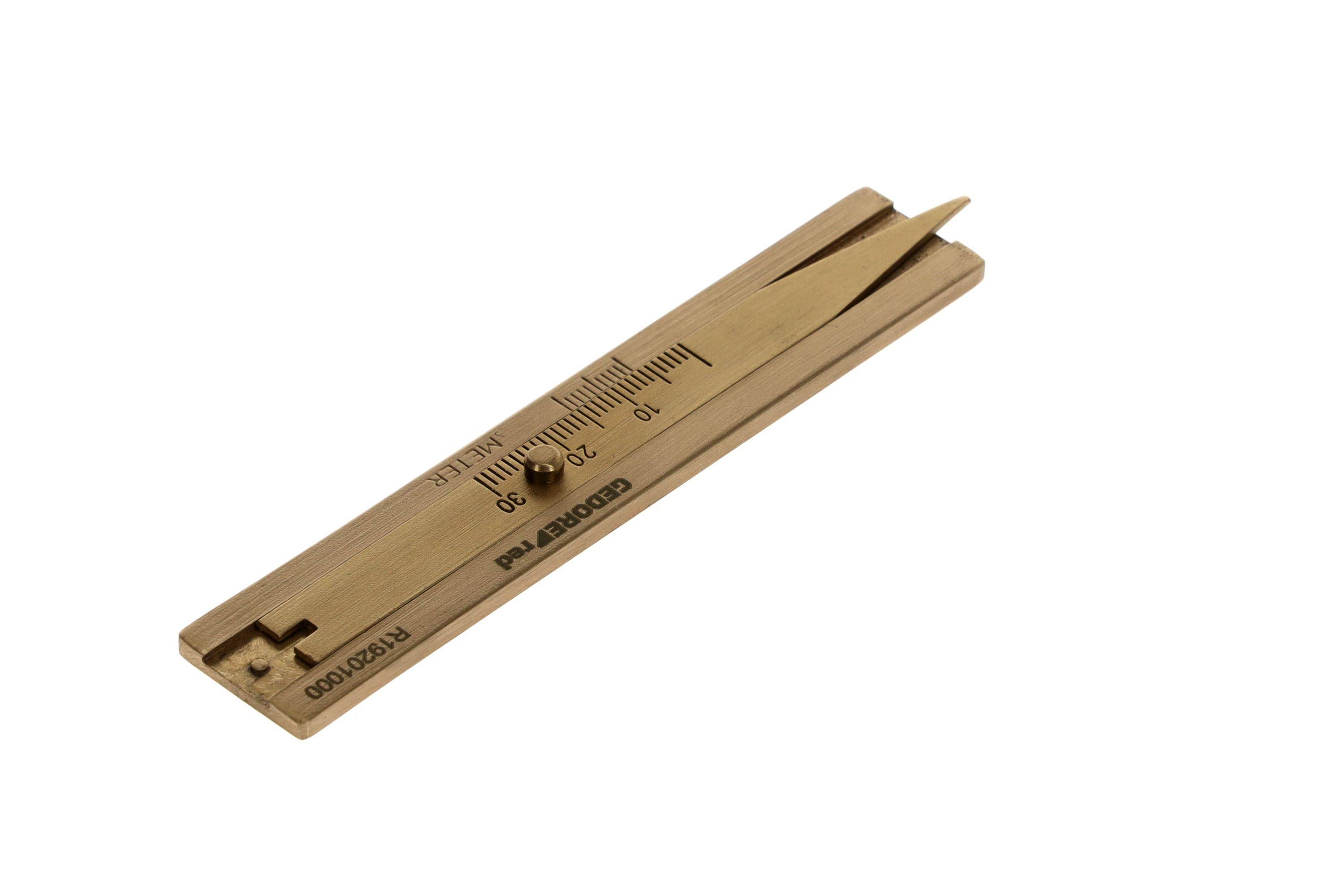 Gedore RED 3301552 Reifenprofilmesser Messbereich Tiefe 0 - 30 mm