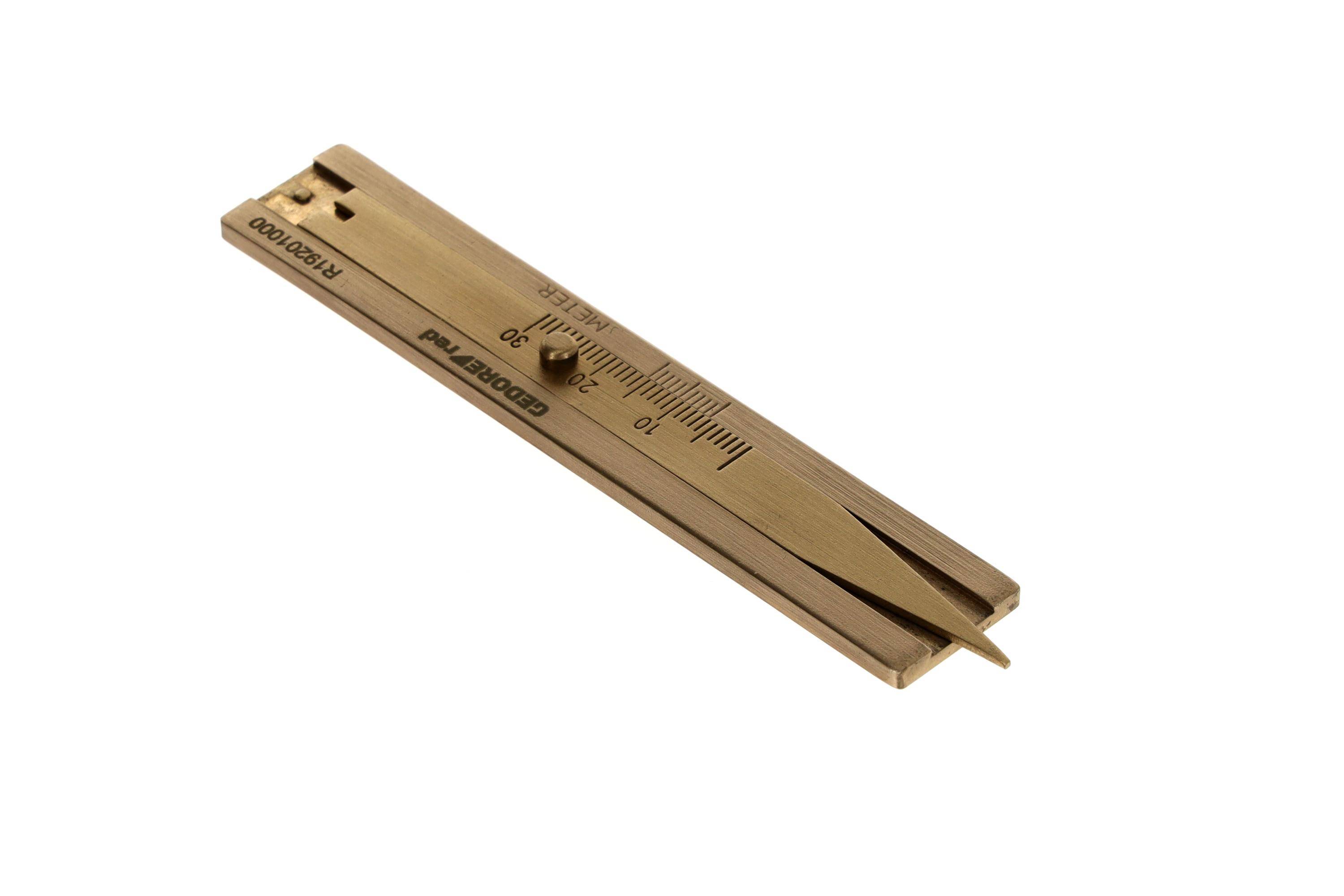 Gedore RED 3301552 Reifenprofilmesser Messbereich Tiefe 0 - 30 mm