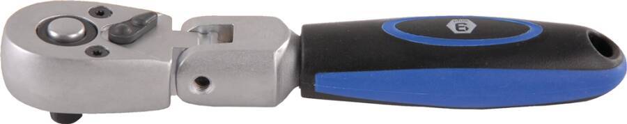 Gelenk-Umschaltknarre 1/4 42331 Antrieb 1/4" Länge 134 mm Ausführung 72 Zähne Gewicht 144 g