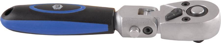 Gelenk-Umschaltknarre 1/4 42331 Antrieb 1/4" Länge 134 mm Ausführung 72 Zähne Gewicht 144 g