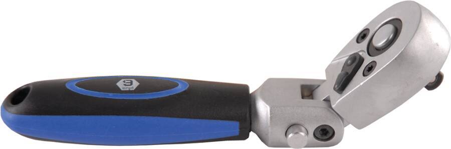 Gelenk-Umschaltknarre 1/4 42331 Antrieb 1/4" Länge 134 mm Ausführung 72 Zähne Gewicht 144 g