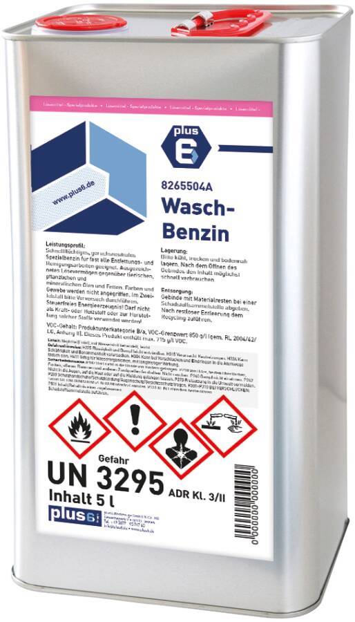 Waschbenzin 8265504A Inhalt 5 l Gebindeart Kanister