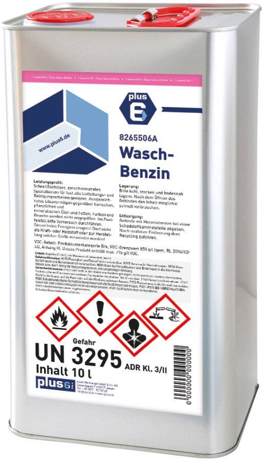 Waschbenzin 8265506A Inhalt 10 l Gebindeart Kanister