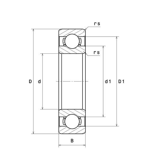 Kugellager 16101 JRX offen NTN 12X30X8 mm
