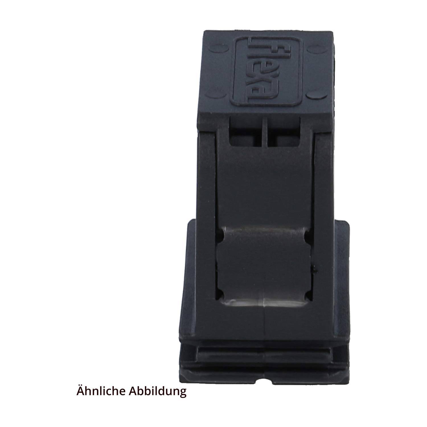 Flexa Schlauchhalter Kunststoff RQS AD10,0sw 10 mm