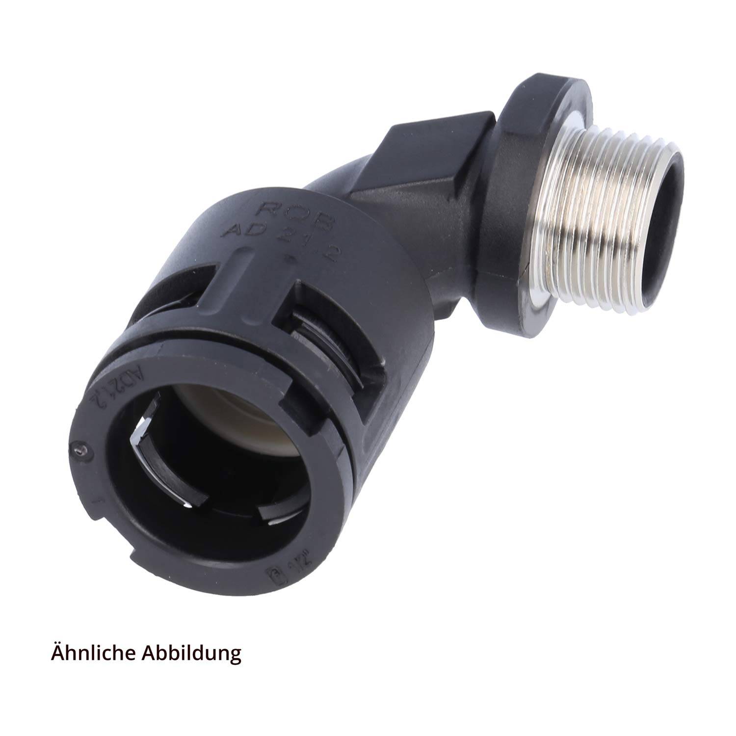 Flexa Schnellverschraubung Kunststoff RQBK90-M, AD42,5-M50 42,5 mm, 17 111 82,5 36 mm