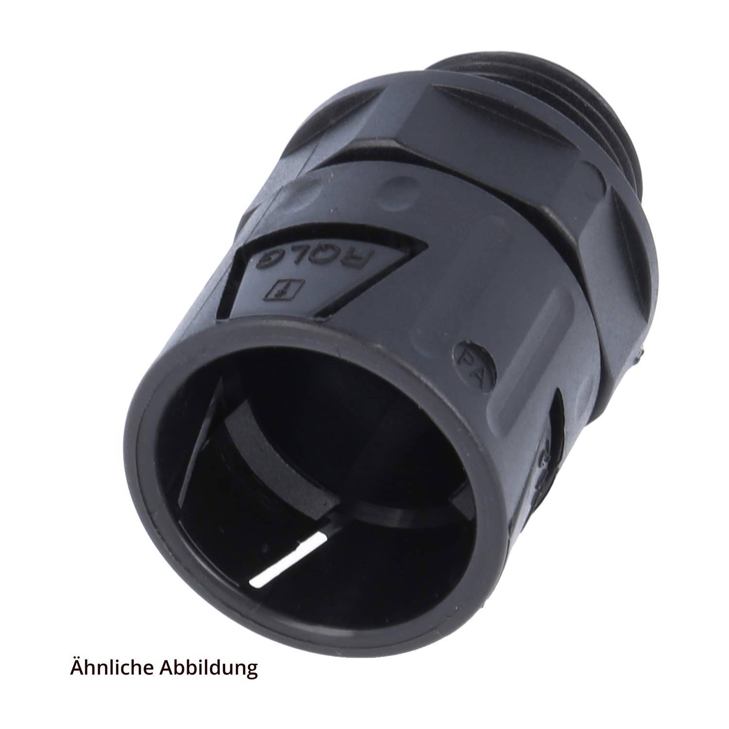 Flexa Schnellverschraubung RQLG1-M AD21,2 M25sw 21,2 mm, 13 45,5 29,5 16,5 mm