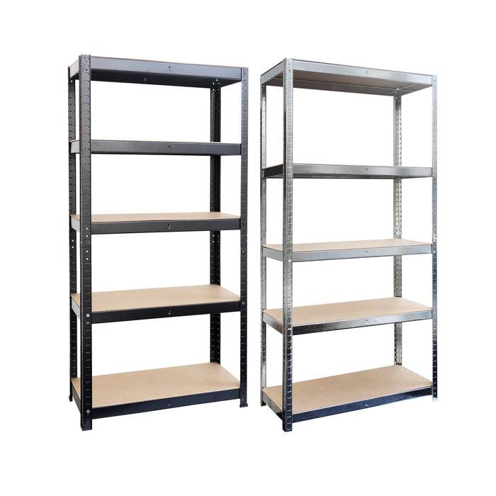 FLOORDIREKT Schwerlastregal - Bis 1325 kg Traglast - Individuell einsetzbar - Verzinkt - 150 x 70 x 30 cm