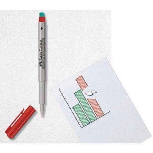 Faber-Castell CD/DVD Marker MULTIMARK 152551 mit Radierer bl