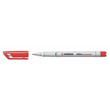 STABILO® OHPen universal Superfein/851-40 0,4 mm rot