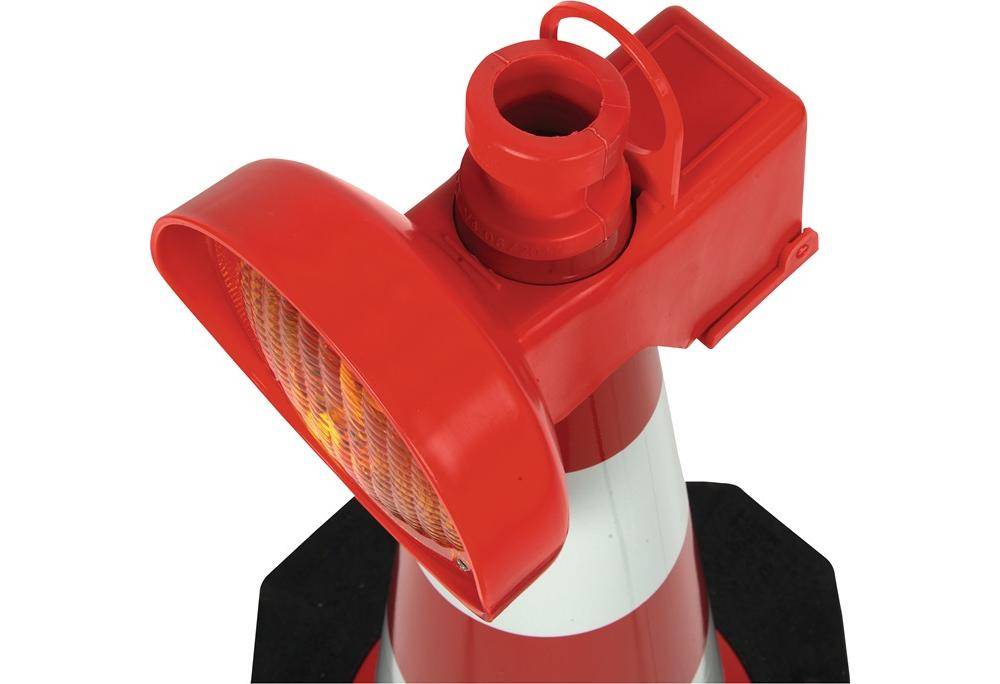 Leitkegel-LED-Leuchte ConeFix gelb eins.gelb HORIZONT