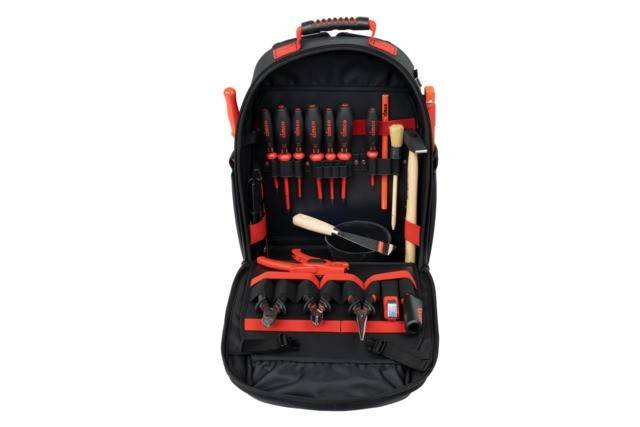 Cimco Lehrlingsrucksack ECO 170400 Werkzeugrucksack bestückt (L x B x H) 370 x 210 x 490 mm