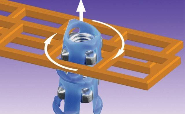 EFB-Elektronik Käfigmutternset 691102 (VE50)