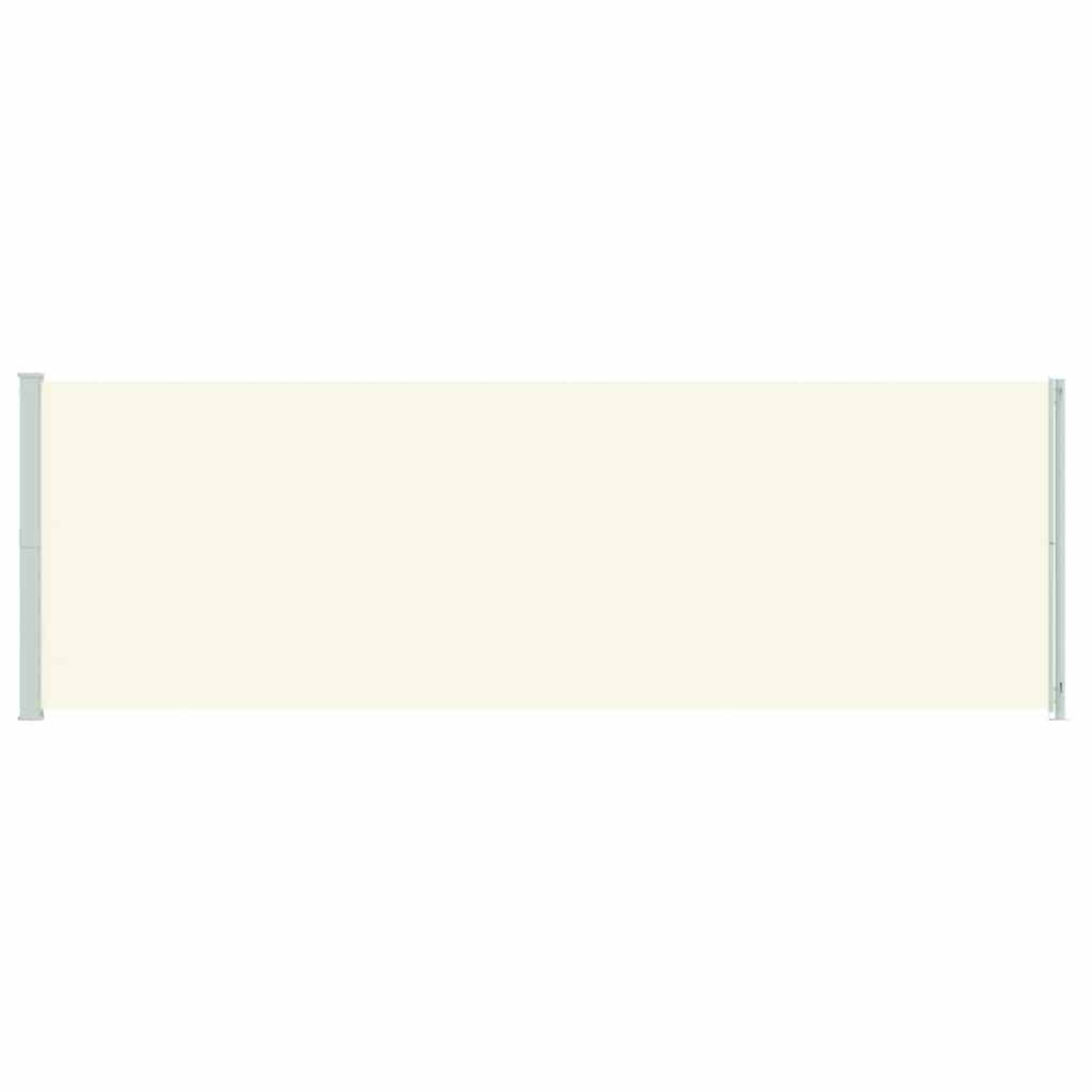 vidaXL Seitenmarkise Ausziehbar 200x600 cm Creme