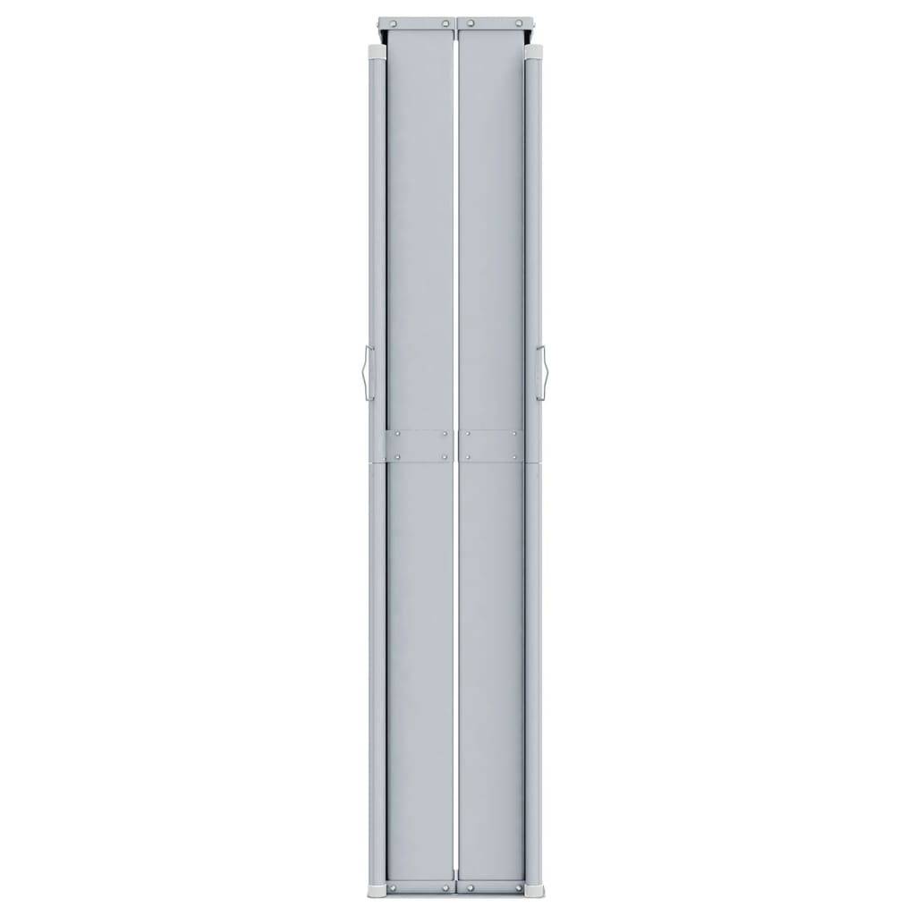vidaXL Seitenmarkise Ausziehbar Blau 180x1000 cm