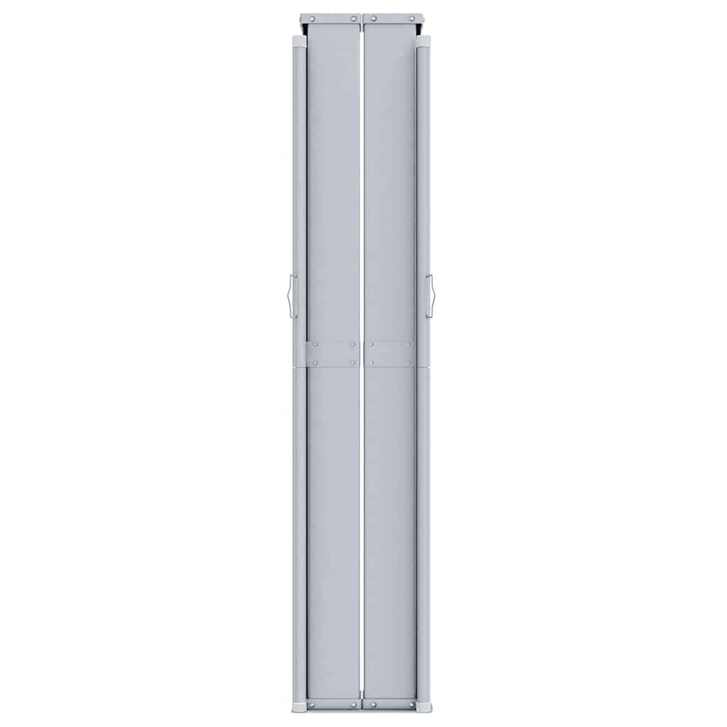 vidaXL Seitenmarkise Ausziehbar Creme 200x1000 cm