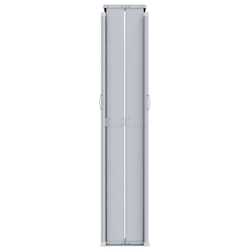 vidaXL Seitenmarkise Ausziehbar Rot 200x1000 cm