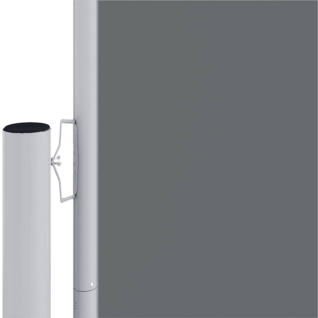 vidaXL Seitenmarkise Ausziehbar Anthrazit 220x1200 cm