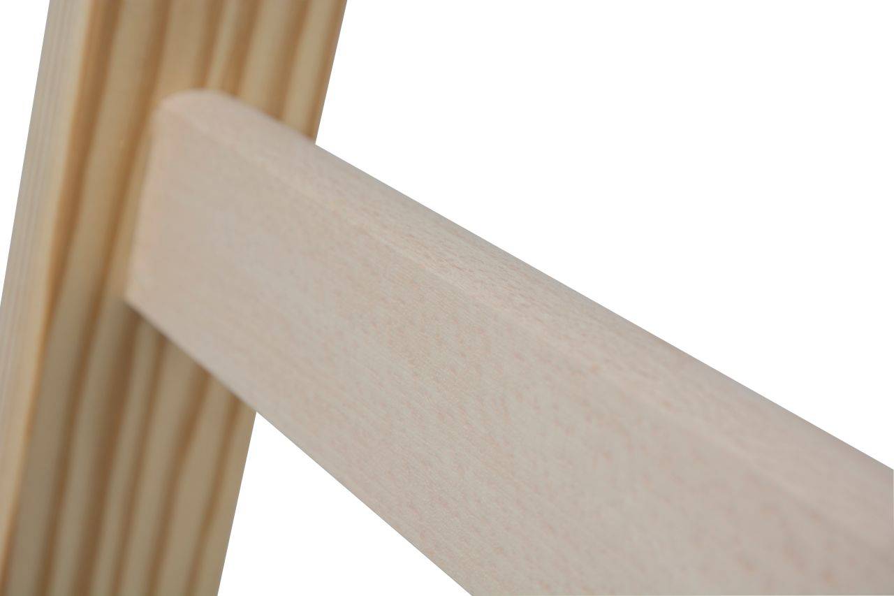 Sprossen-DoppelLeiter, (Holz), Arbeitshöhe 3,57 m,Standhöhe 2,3 m, Leiternlänge 2,35 m, Gew. 13,5kg