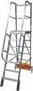 Leitern - PodestLeitern, Einseitig besteigbar, klappbar, 7 Stufen, 0,82 m breit