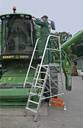 Leitern - PodestLeitern, Einseitig besteigbar, klappbar, 7 Stufen, 0,82 m breit