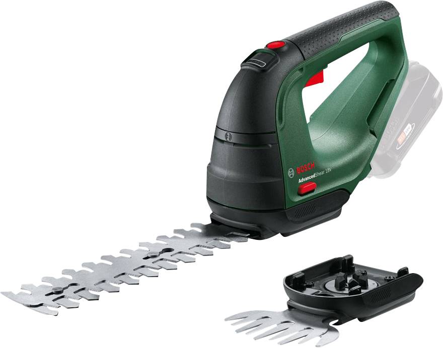 Bosch Home and Garden 0600857001 AdvancedShear 18-10 Solo Akku Grasschere, Strauchschere ohne Akku, ohne Ladegerät 18V Li-Ion