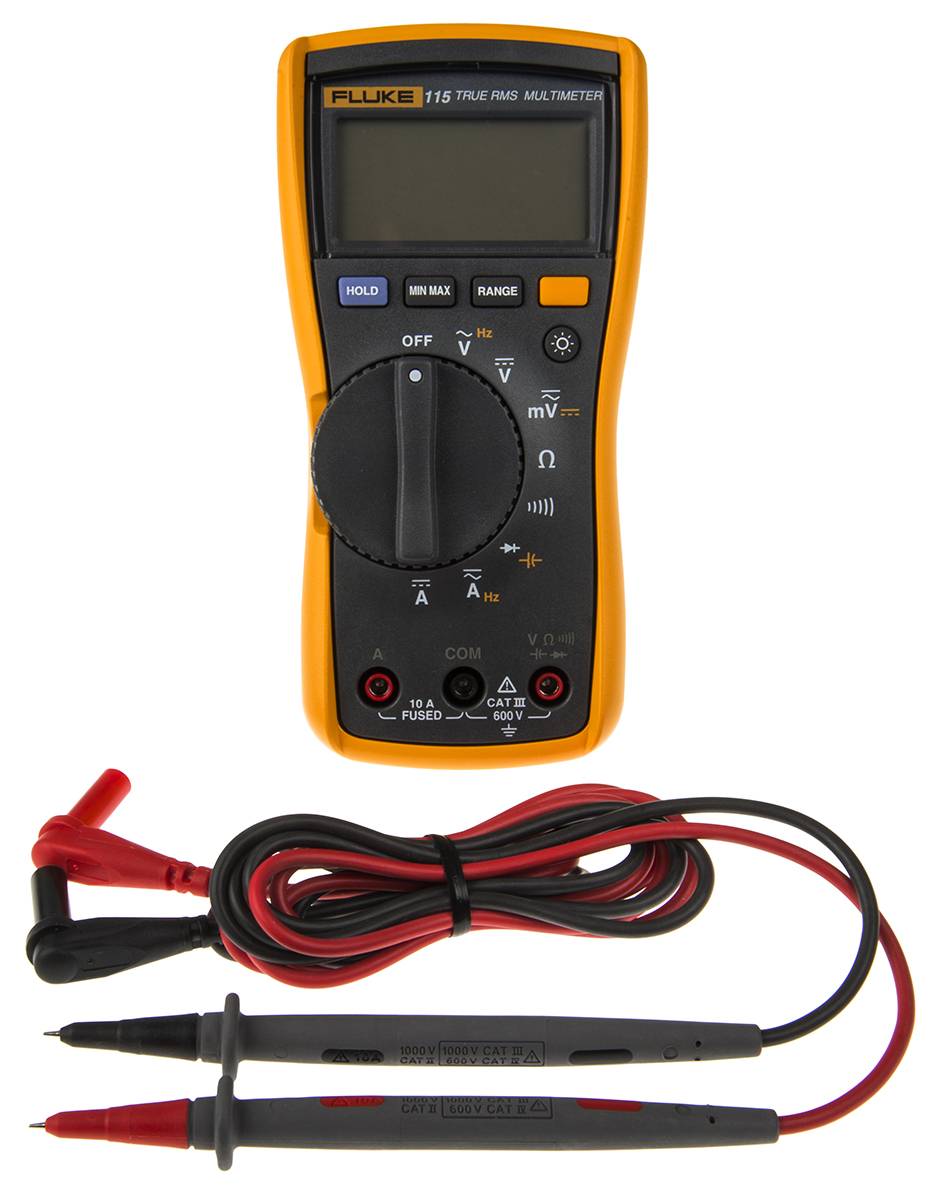 Fluke 115 Hand-Multimeter digital CAT III 600 V Anzeige (Counts): 6000