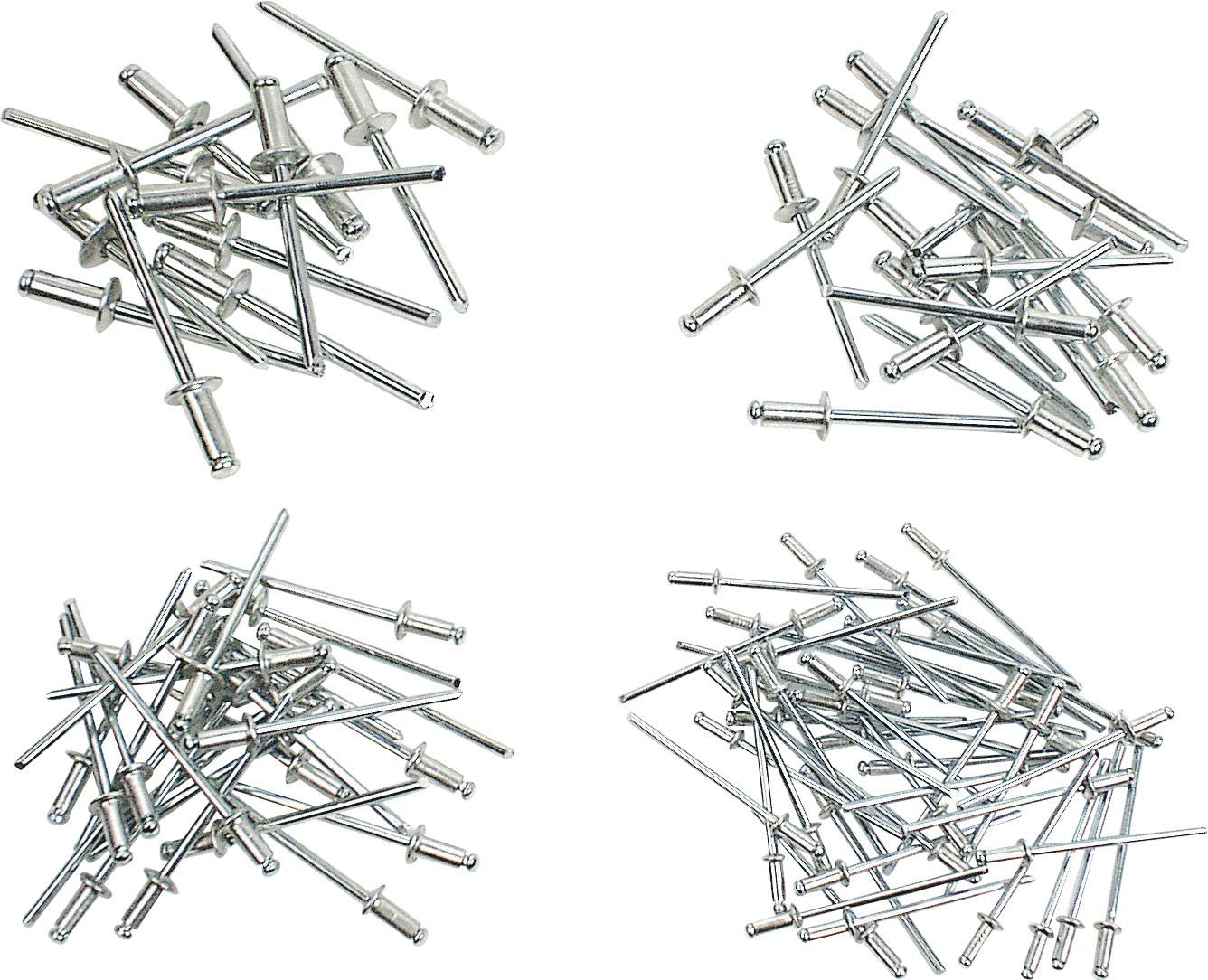 Brüder Mannesmann M 1097-S Nieten Sortiment Inhalt 600 Set