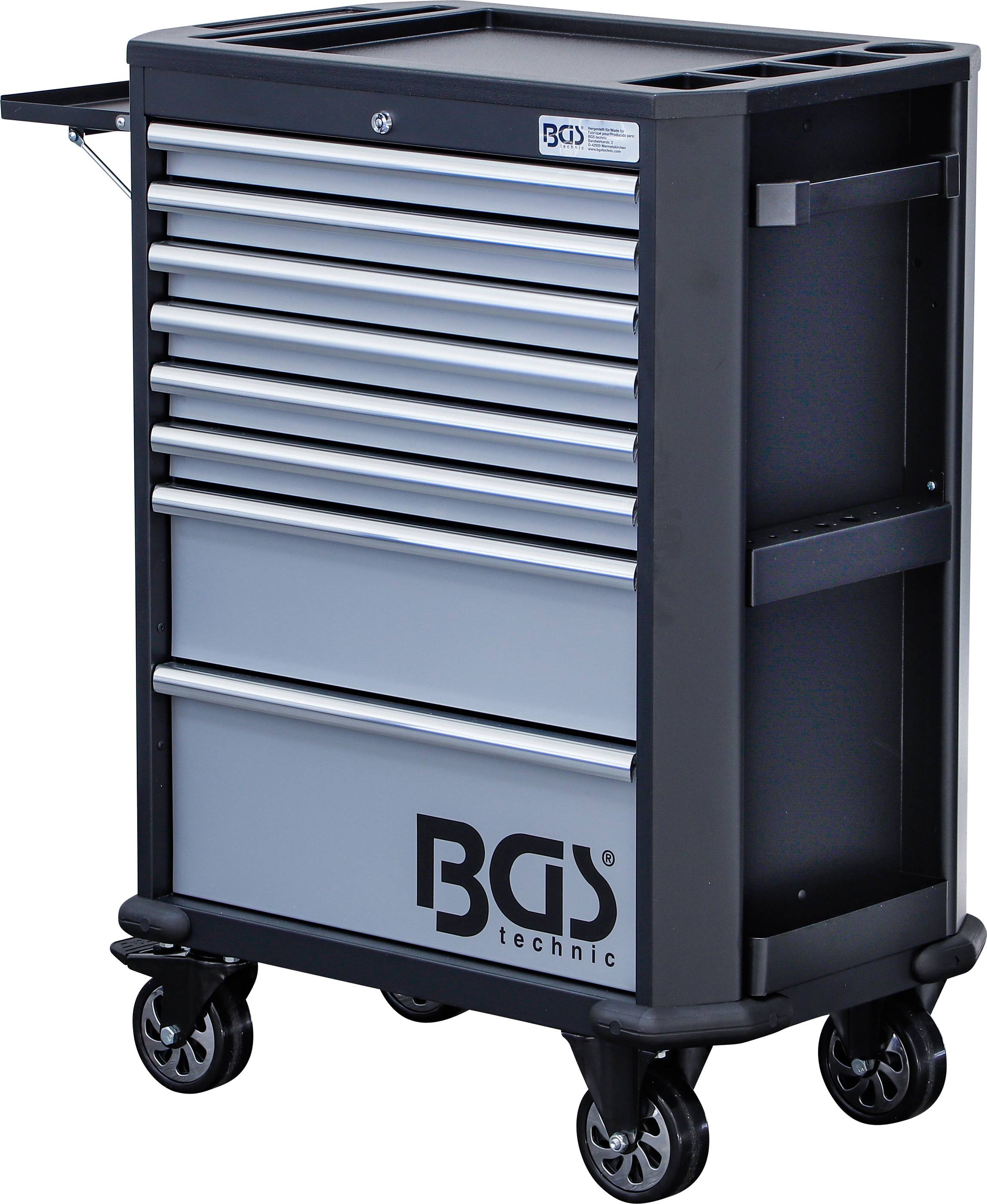 BGS technic Werkstattwagen | 8 Schubladen | leer
