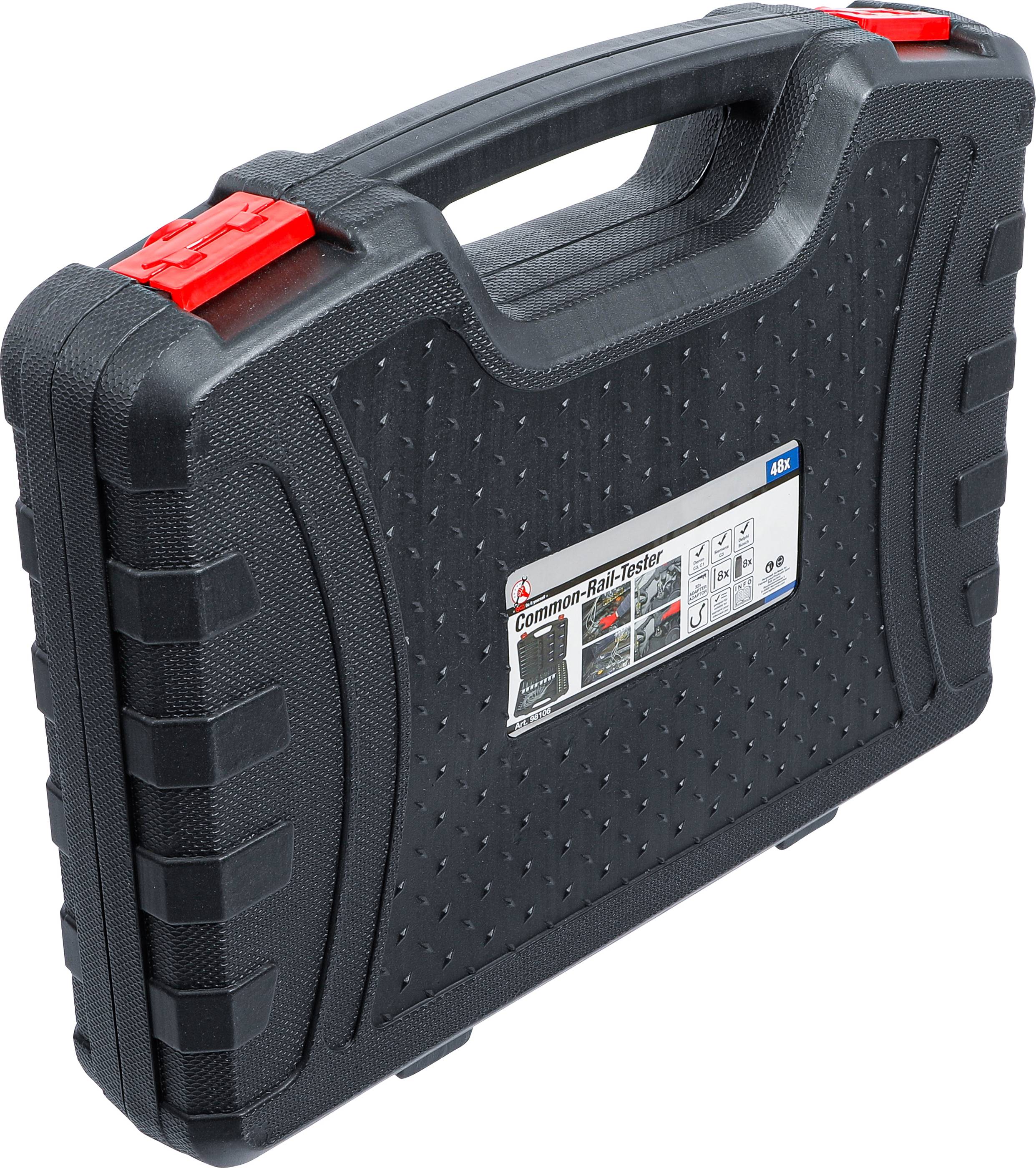 BGS technic Common-Rail-Tester | mit 32 Adaptern