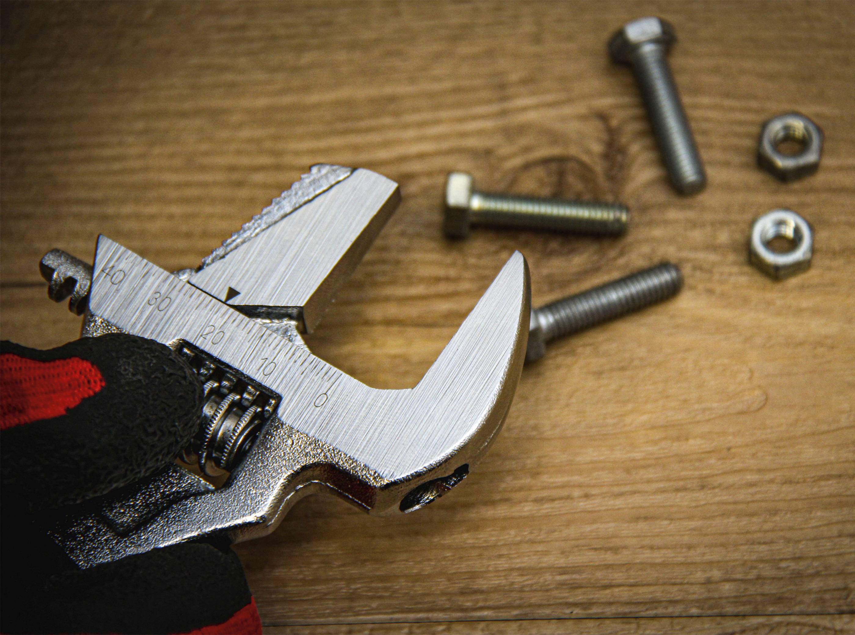 BGS Diy Rollgabelschlüssel mit Kunststoff-Softgriff | SW max. 38 mm