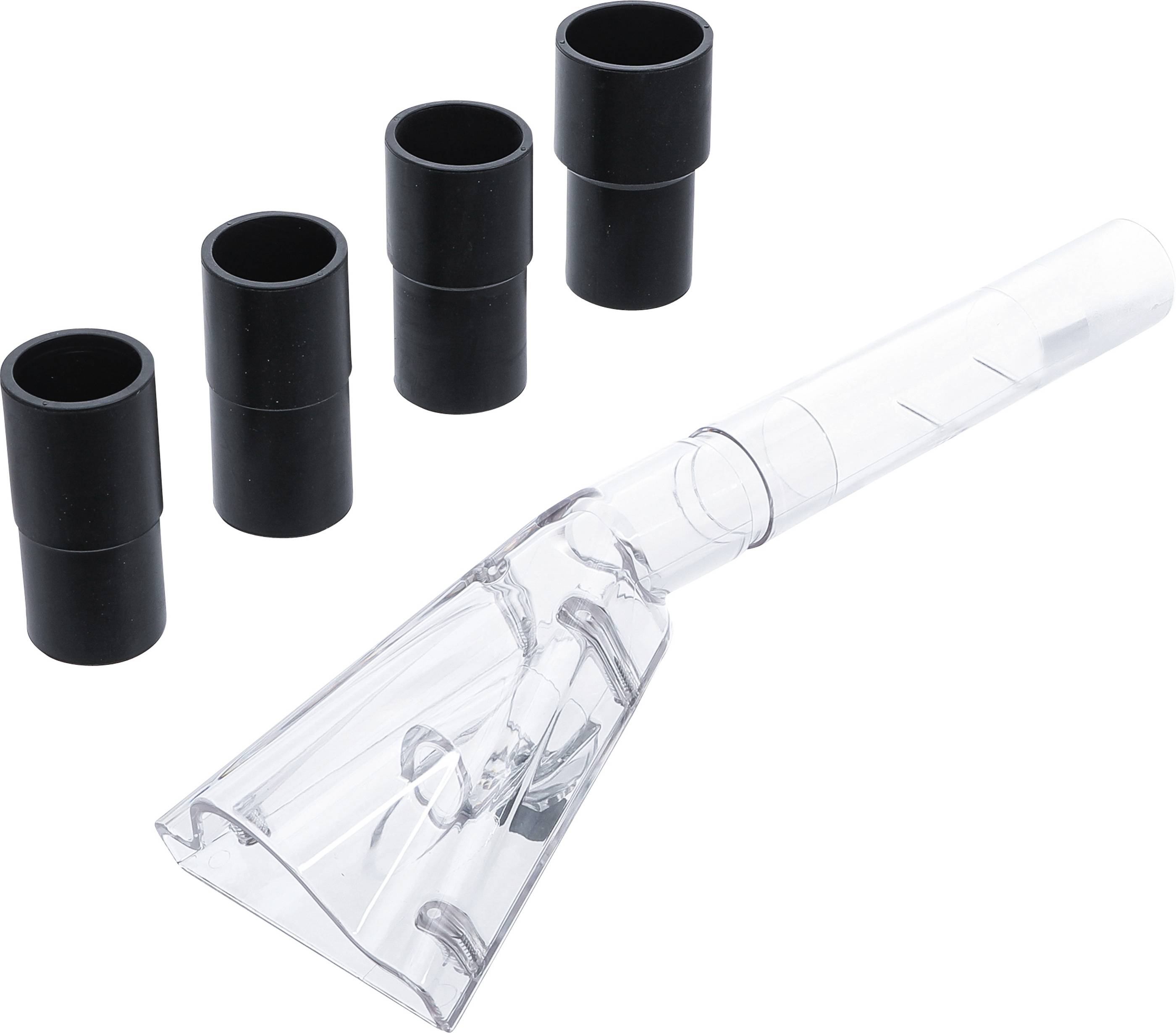 BGS Saugaufsatz für Druckluft-Reinigungspistole groß mit 4 Adaptern für Art. 70150 - 70152