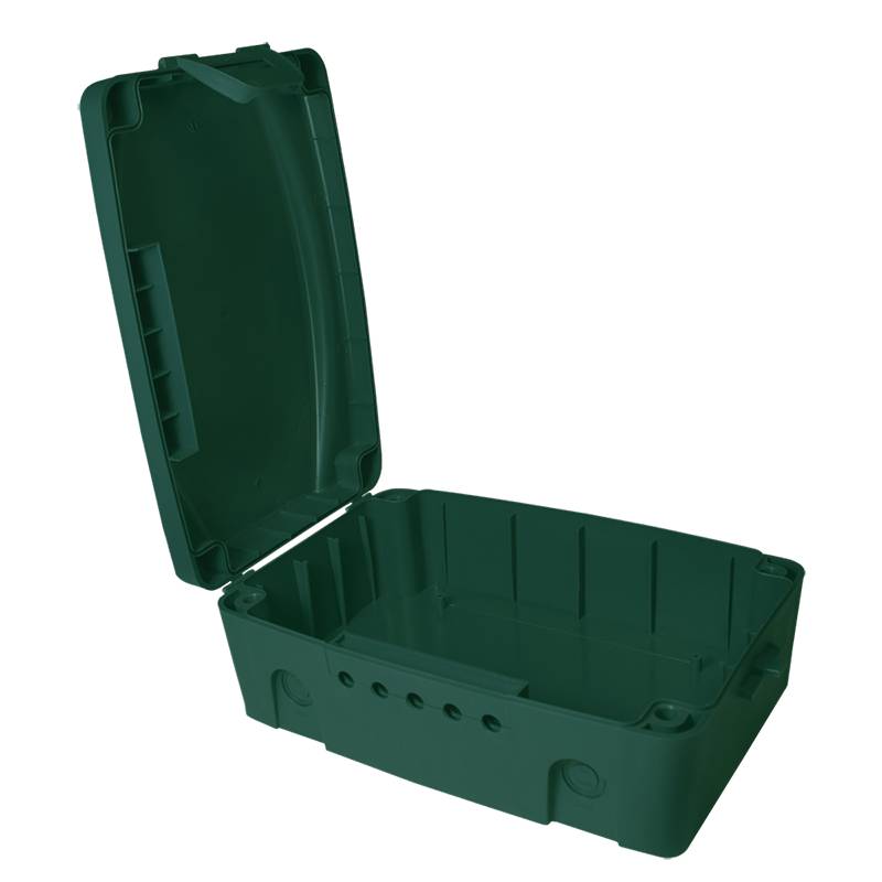 LogiLink LPS272 Kabel-Gehäuse 320 x 115 x 210 Kunststoff Grün 1St.