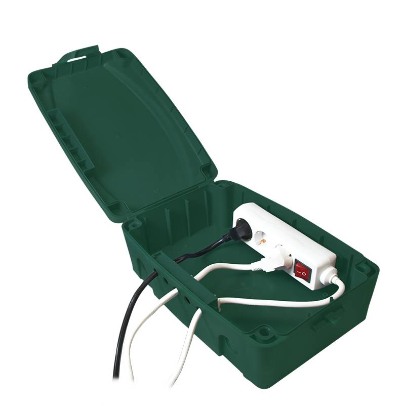 LogiLink LPS272 Kabel-Gehäuse 320 x 115 x 210 Kunststoff Grün 1St.