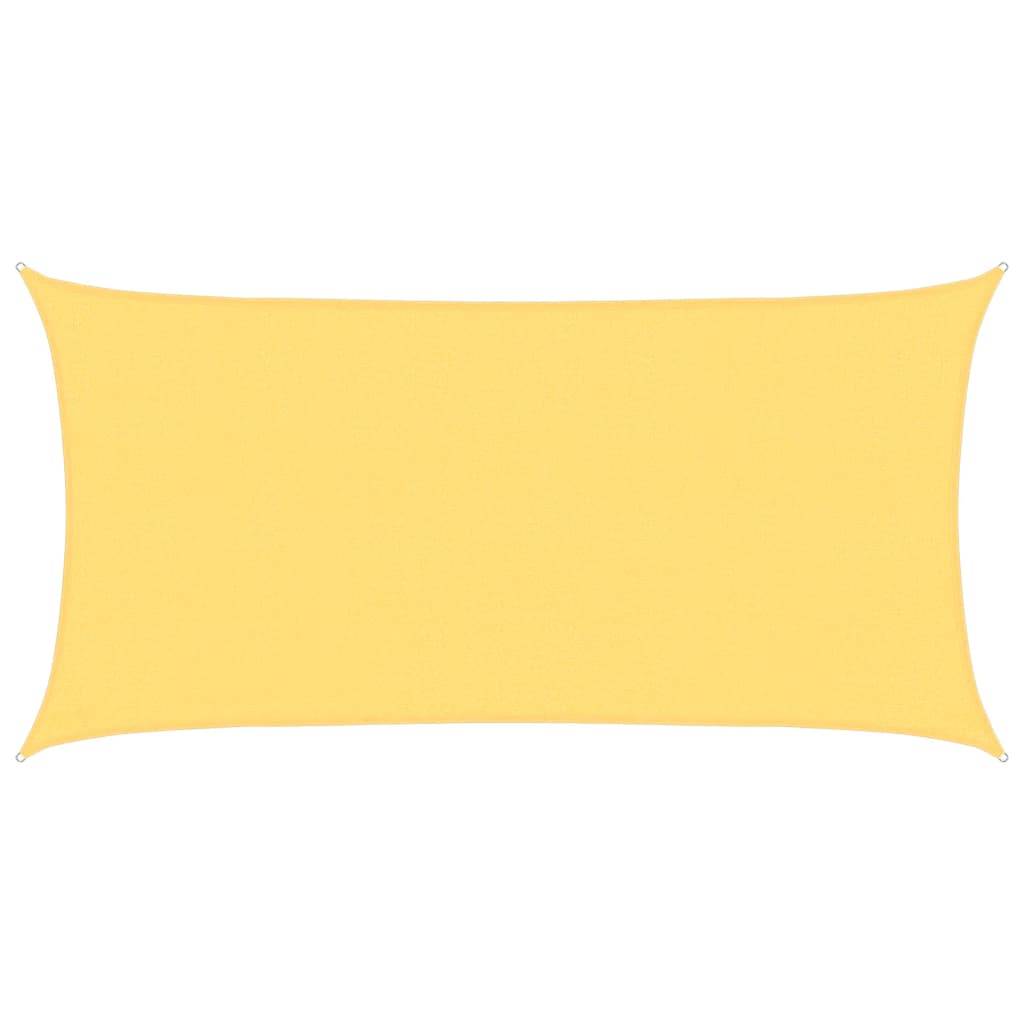 vidaXL Sonnensegel 160 g/m² Beige 2,5x4,5 m HDPE