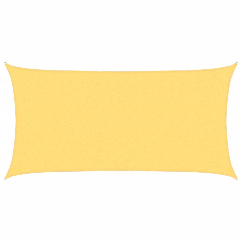 vidaXL Sonnensegel 160 g/m² Beige 2,5x5 m HDPE